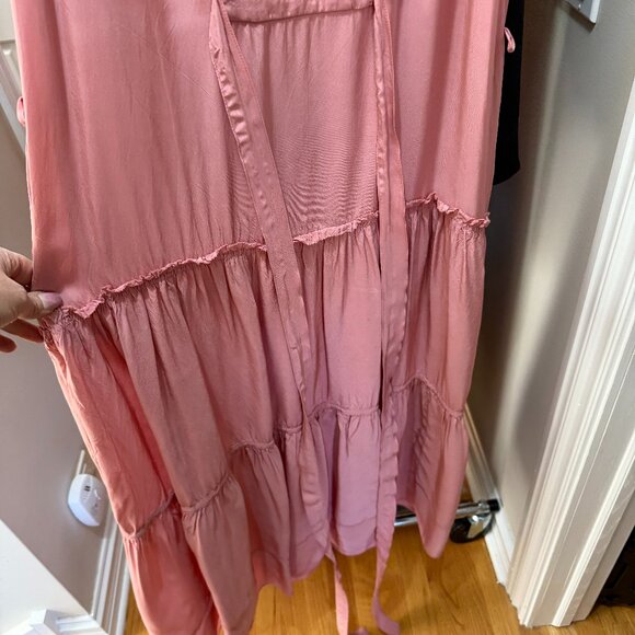 Phillip Lim  - Casual Pink Tiered Dress Rent the Runway - Picture 3 of 8